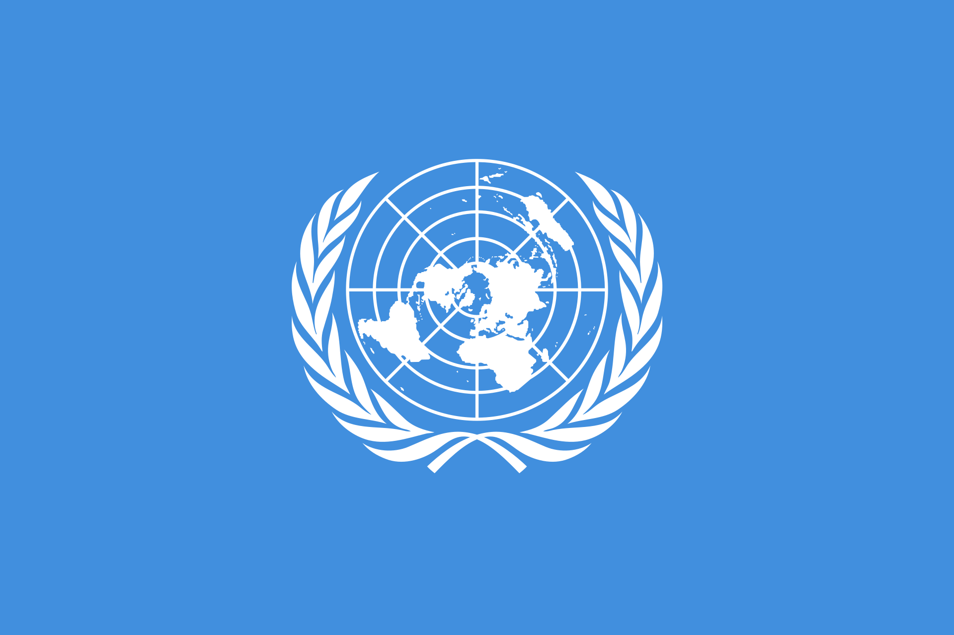 Флаг Организации Объединённых Наций - 1