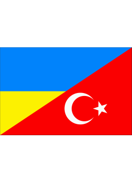 Флаг Украина Турция